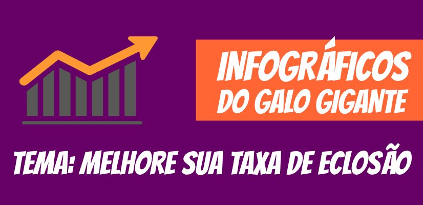 infográfico taxa de eclosão de ovos